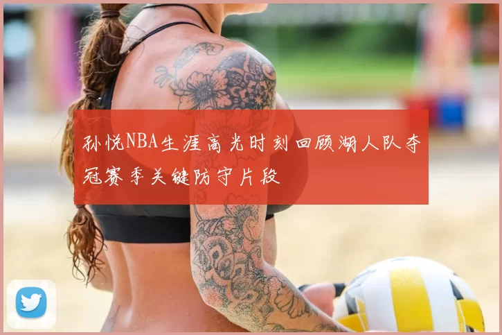 孙悦NBA生涯高光时刻回顾湖人队夺冠赛季关键防守片段