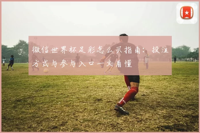 微信世界杯足彩怎么买指南：投注方式与参与入口一文看懂